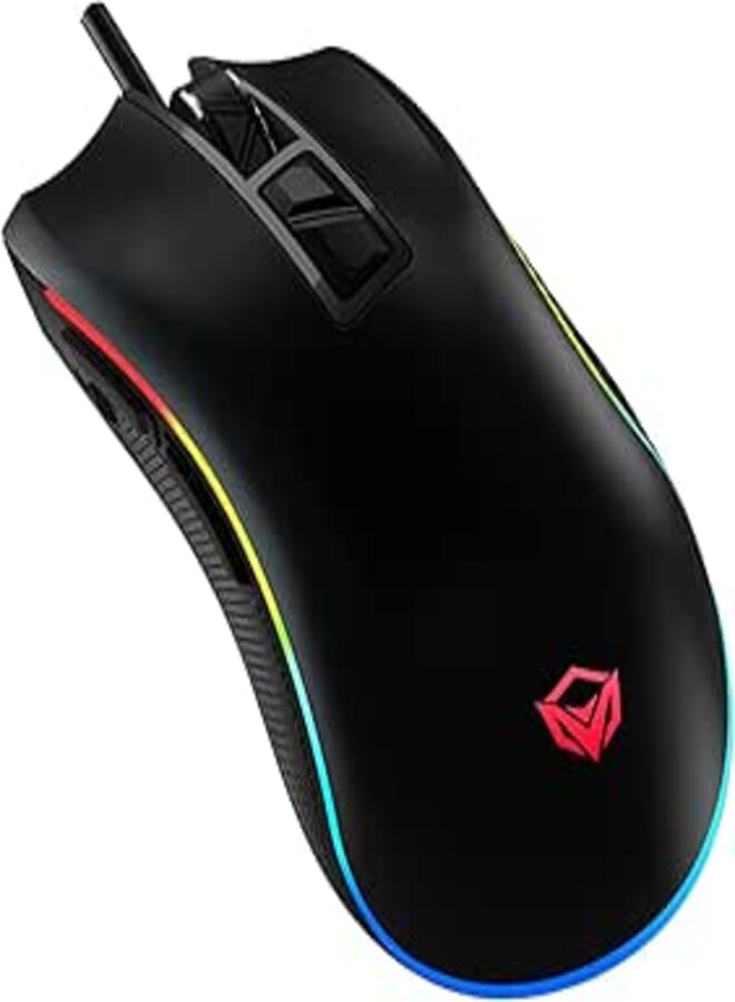 Meetion g3330 - hera rgb tracking gaming mouse (8000 dpi) - for pc & laptop - black